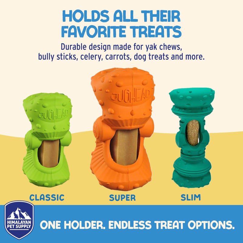 Himalayan Dog Chew Himalayan Jughead Slim Dog Chew Holder - Holds Chews & Treats for Dogs, Slows Down Fast Chewers for Long Lasting Chews - for Himalayan YUM and Churro Treats, and Veggie Treats Like Apples & Carrots - Image 3